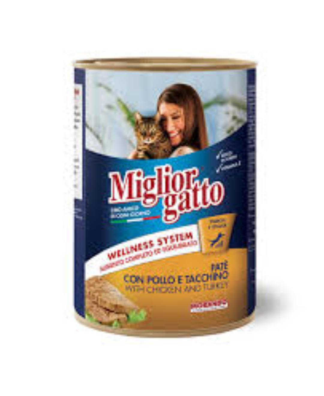 MIGLIORGATTO CAT FOOD CROQUETTES FISH 400G